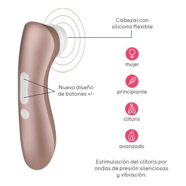Vibrador Satisfyer Pro 2 Generación – Rosa